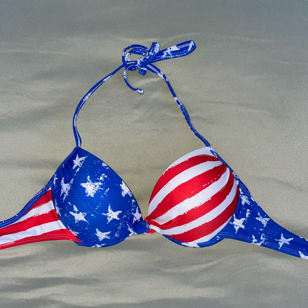 USA bathing suit push up top